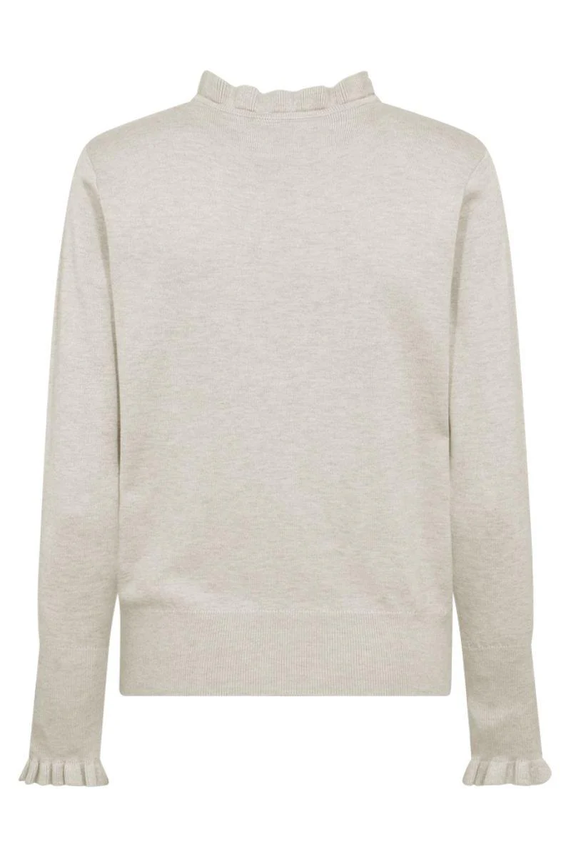 Katie Pullover 205095 | Moonbeam Melange | Strik fra Freequent - Image 2