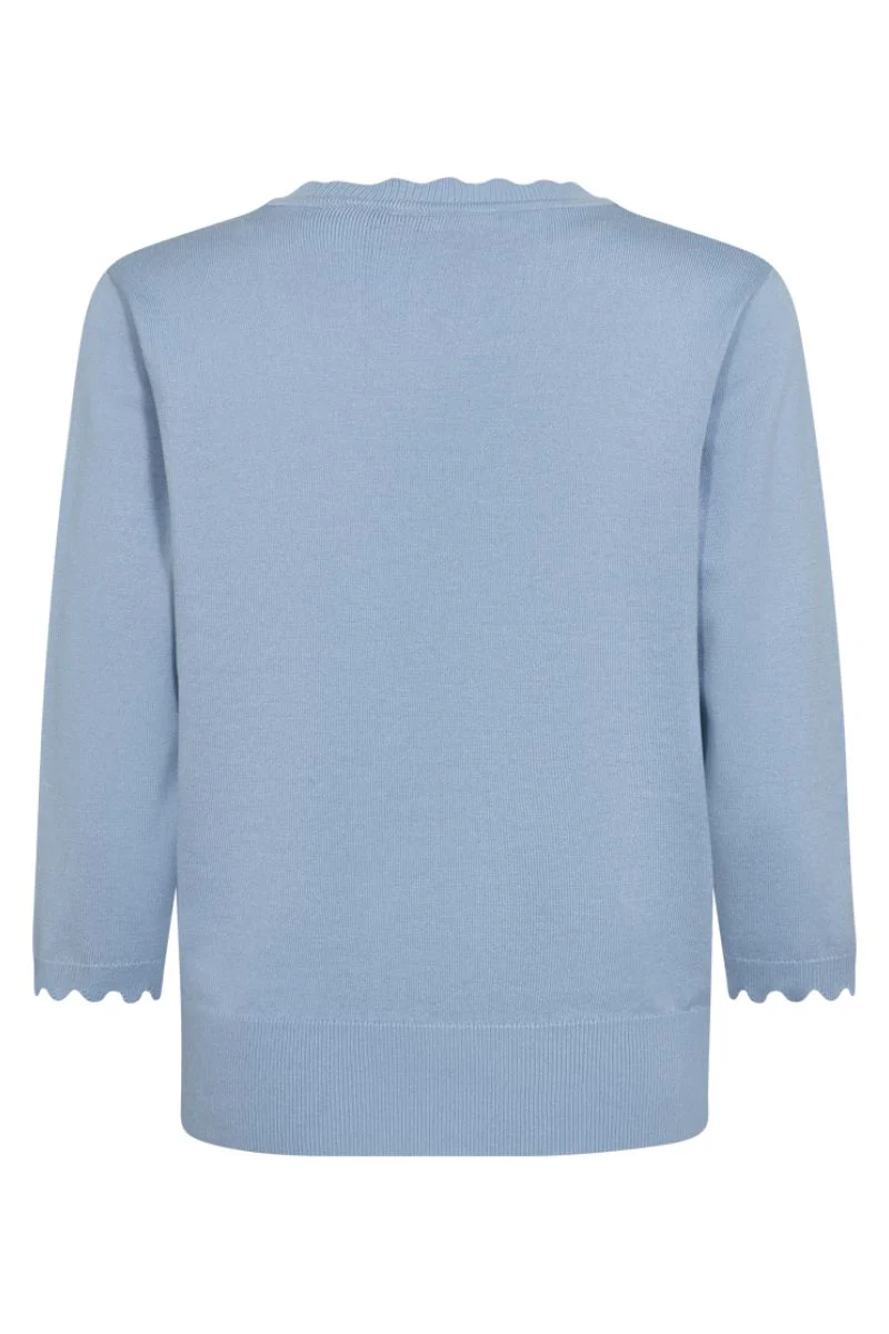 Katie Pullover 205414 | Chambray Blue | Strik fra Freequent - Image 2