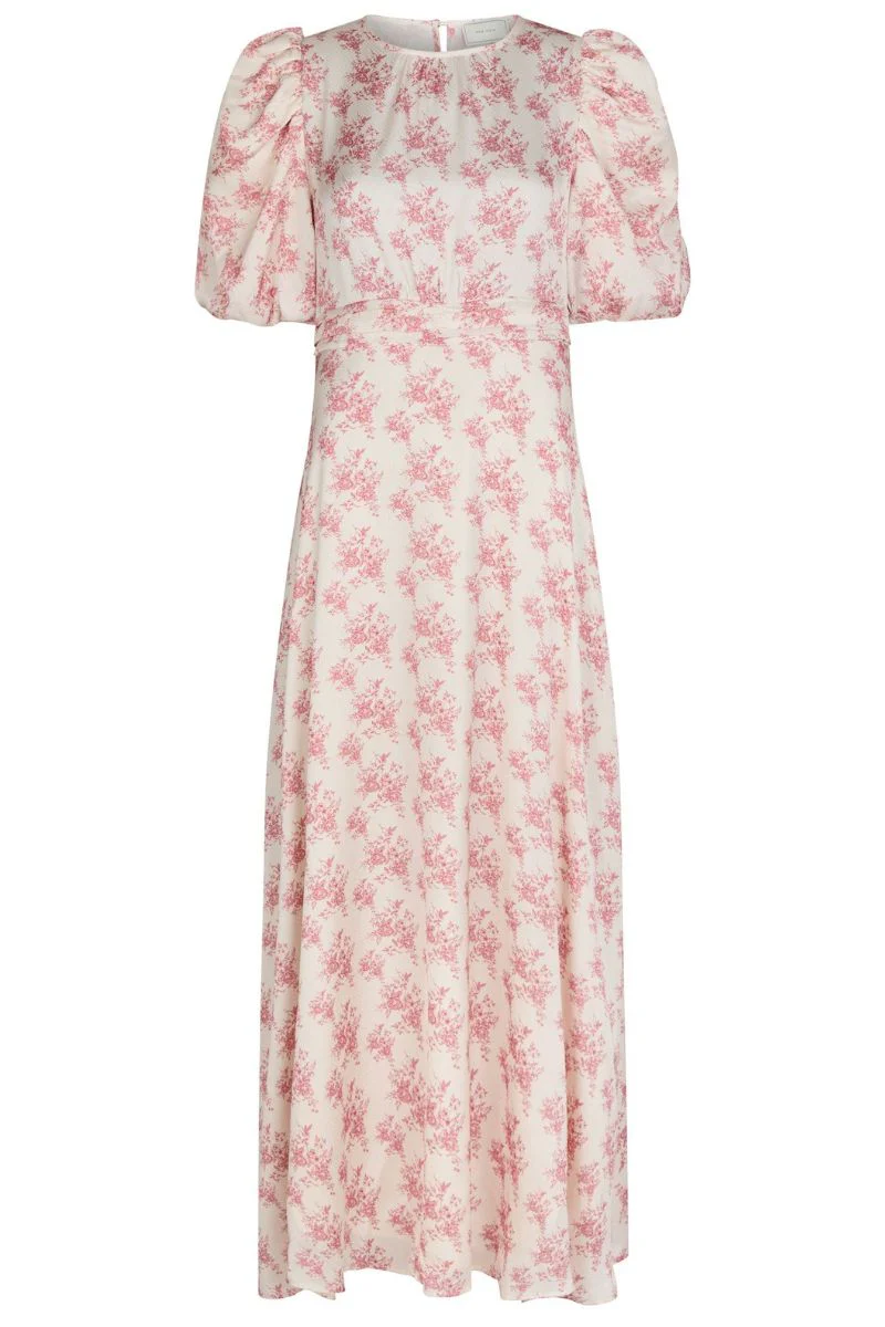 Kikka Wild Rose Dress | Pink | Kjole fra Neo Noir - Image 6