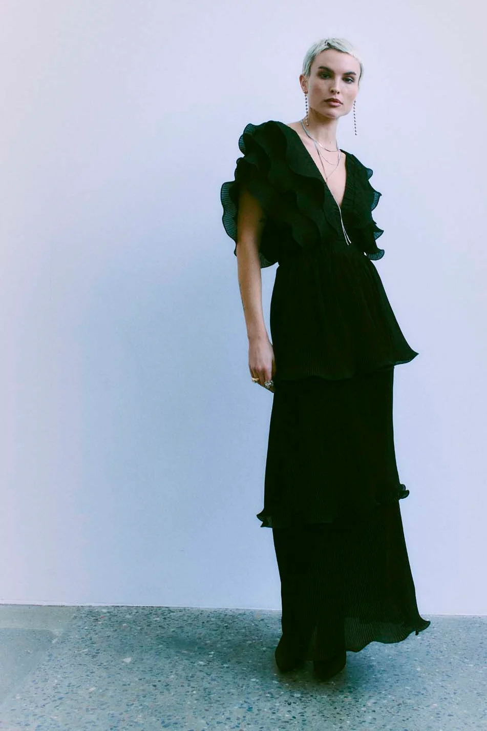 Kira Dress 204632 | Black | Kjole fra Copenhagen Muse - Image 6