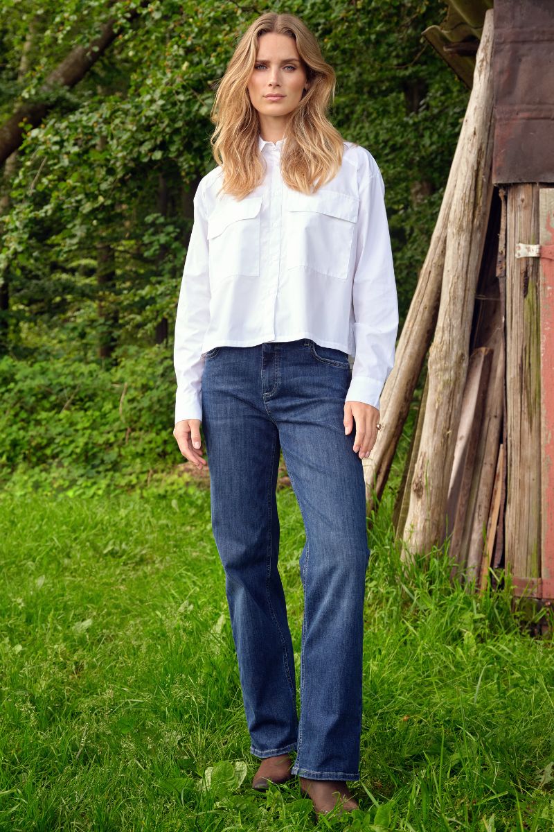 Klara Shirt | Hvid | Skjorte fra French Laundry - Image 6
