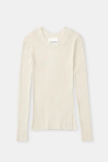 Knit | Raw silk | Strik fra Closed - Image 2