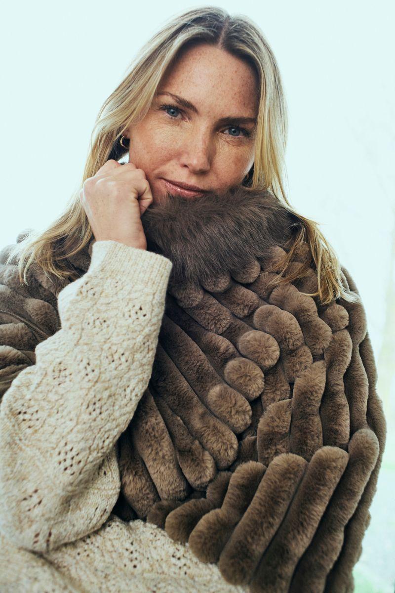 Kokan Cape 206734 | Desert Taupe W. Morel | Jakke fra Freequent - Image 8