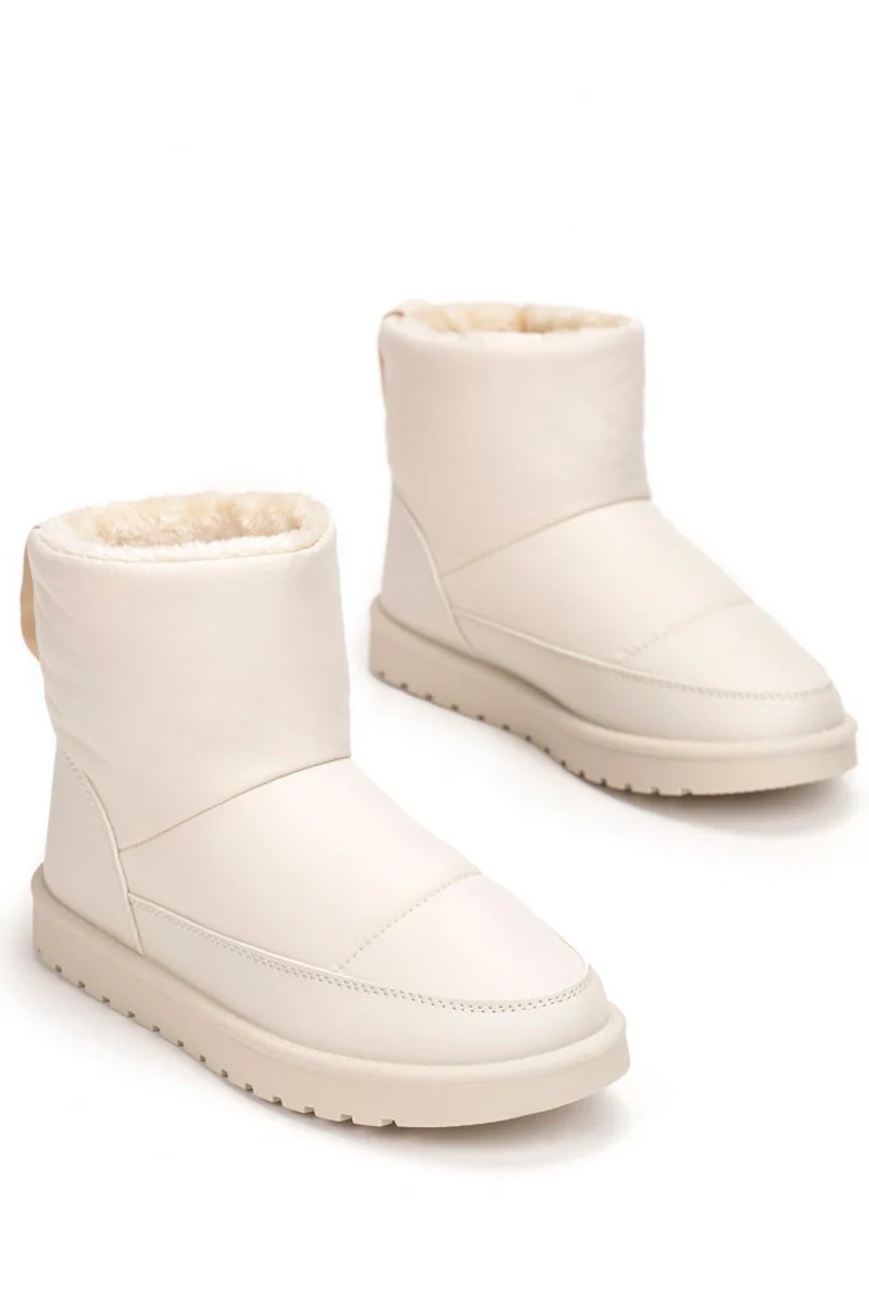 Roberta Boots | Beige | Støvler fra Lazy Bear - Image 3