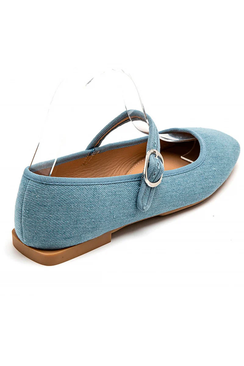 Baby Blues | Blue | Ballerina sko fra Lazy Bear - Image 5