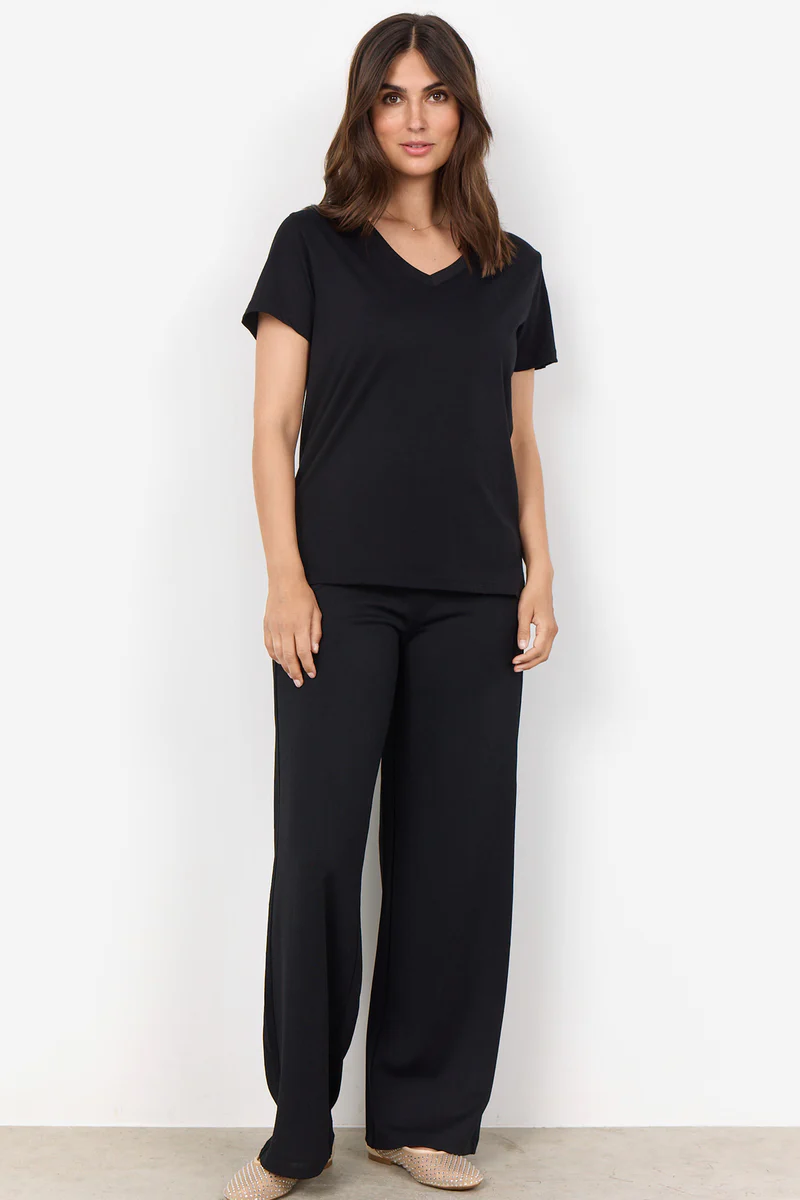 Lulu Classic V Tee | Sort | T-shirt fra Statebird - Image 7