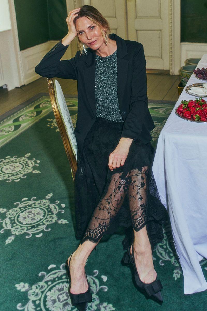 Lally Skirt 207085 | Black | Nederdel fra Freequent - Image 4