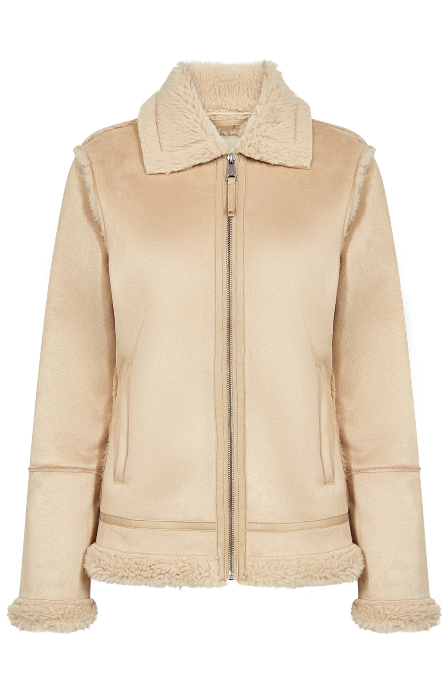 Lamby Lilo jacket | Sand | Jakke fra French Laundry - Image 2