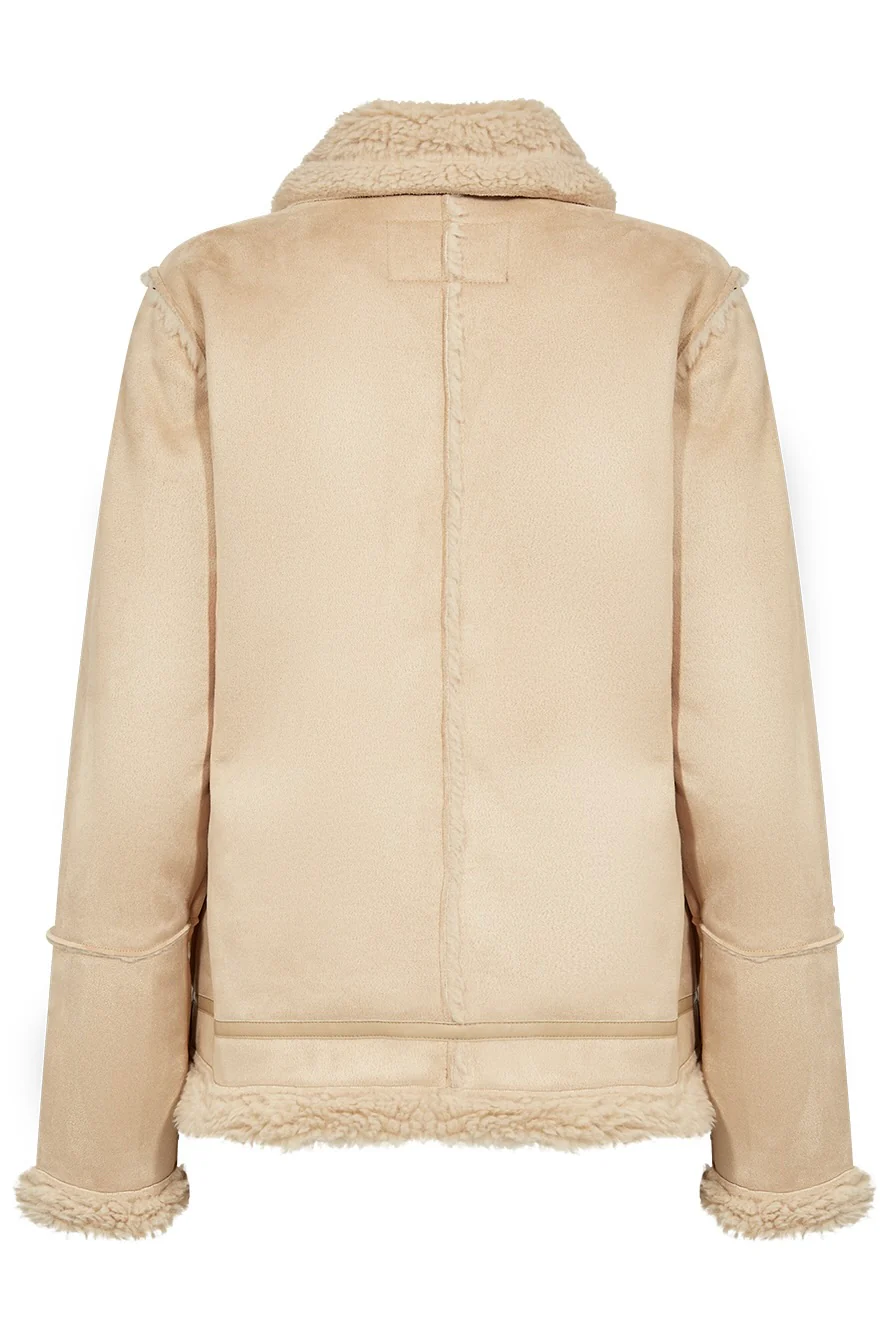 Lamby Lilo jacket | Sand | Jakke fra French Laundry - Image 4