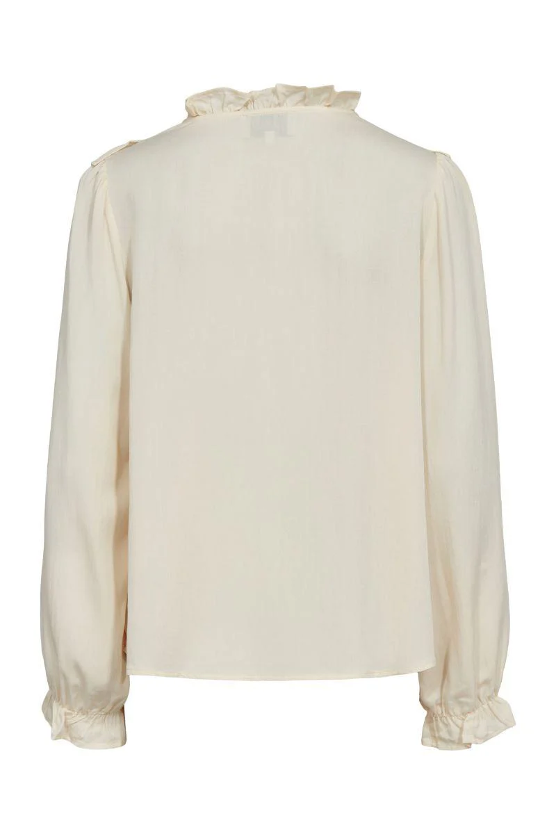 Laura Ls Blouse | Creme | Bluse fra Liberté - Image 4