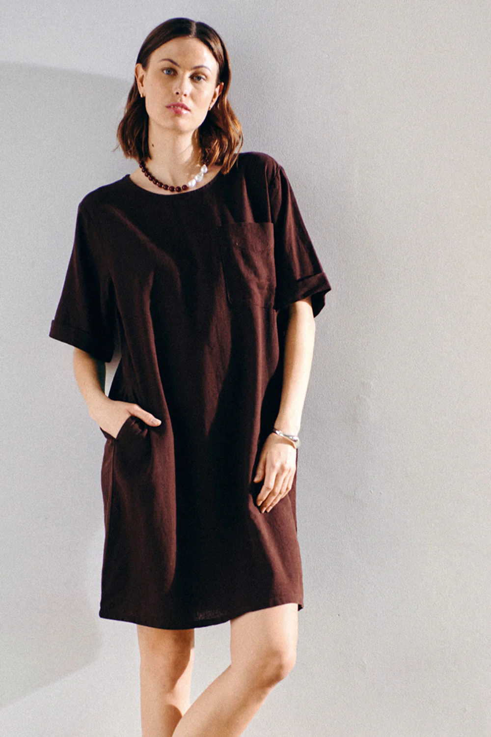 Lava Dress 208142 | Coffee Bean - Image 3