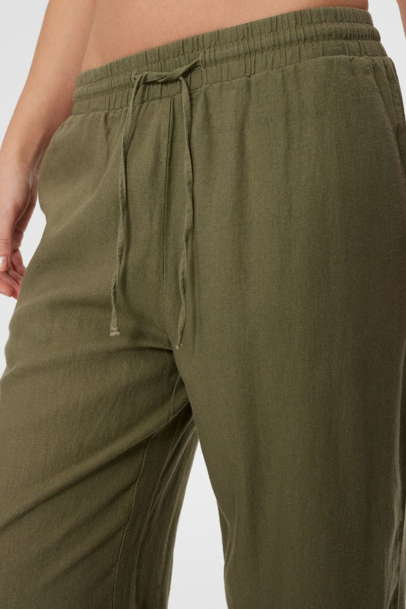 Lava Pant 127405 | Deep Lichen Green | Bukser fra Freequent - Image 9