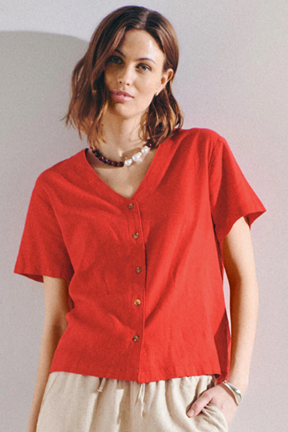 Lava Shirt 208150 | True Red