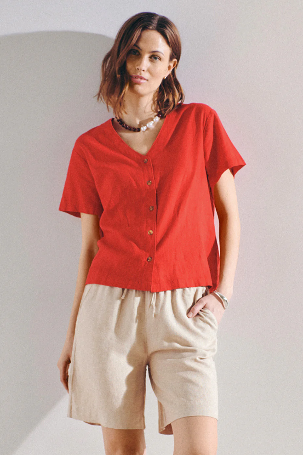 Lava Shirt 208150 | True Red - Image 3