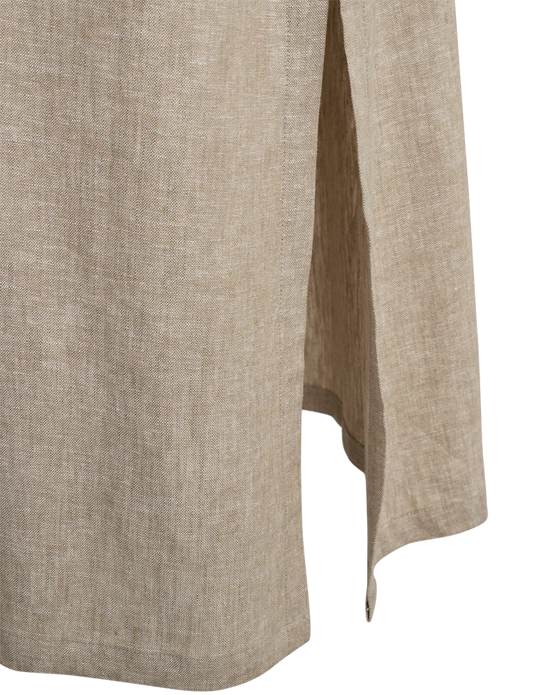 Lavisco Dress | Sand Melange | Kjole fra Freequent - Image 3
