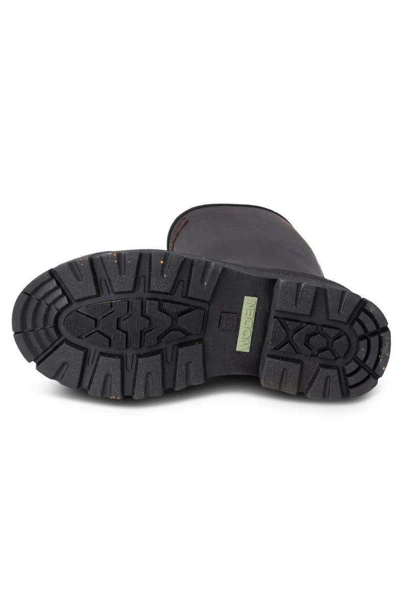 Le Waterproof WL761 | Black | Rubber Boots fra Woden - Image 8