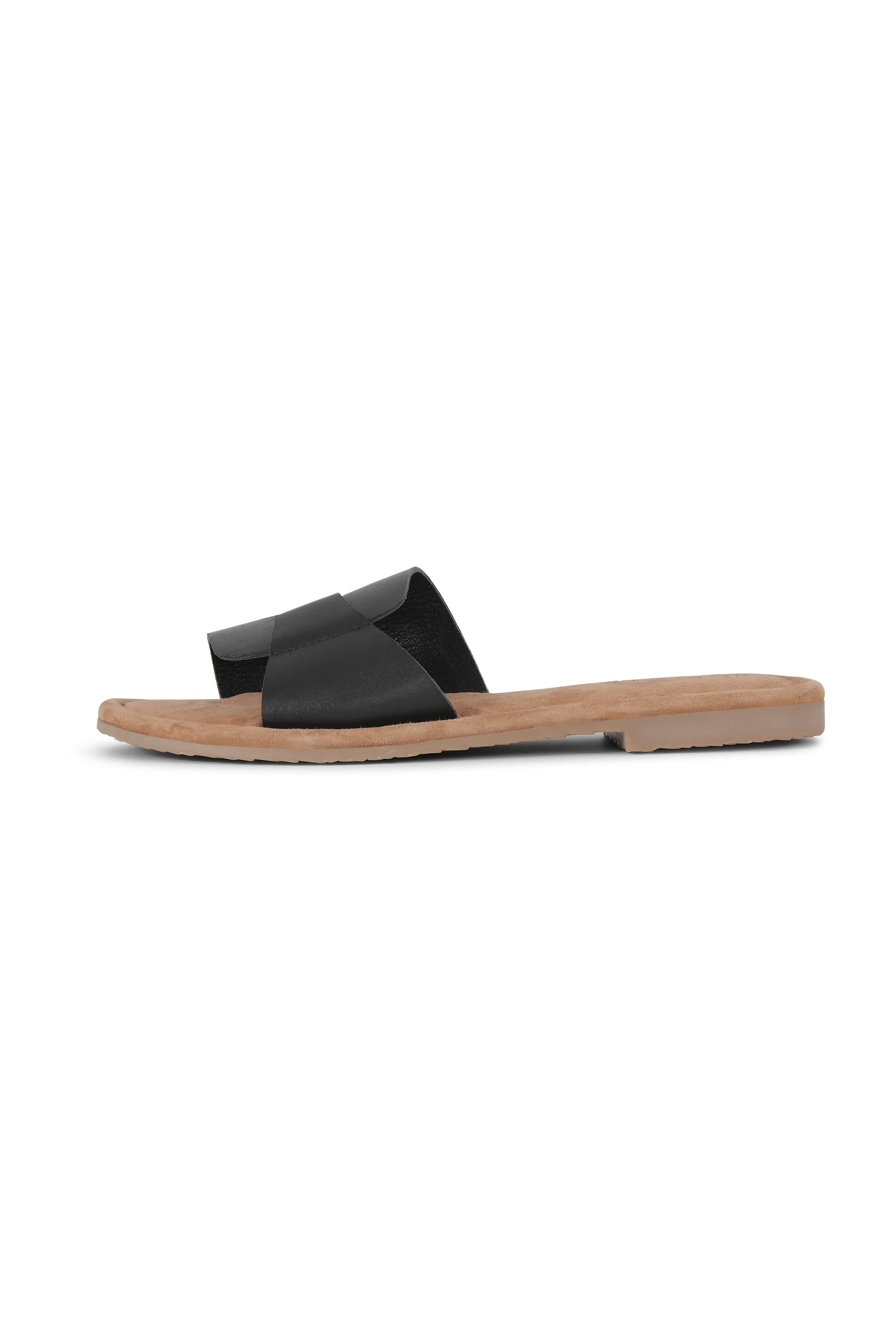 Leather Sandal Vera1004 | Black | Sandaler fra Ilse Jacobsen - Image 3