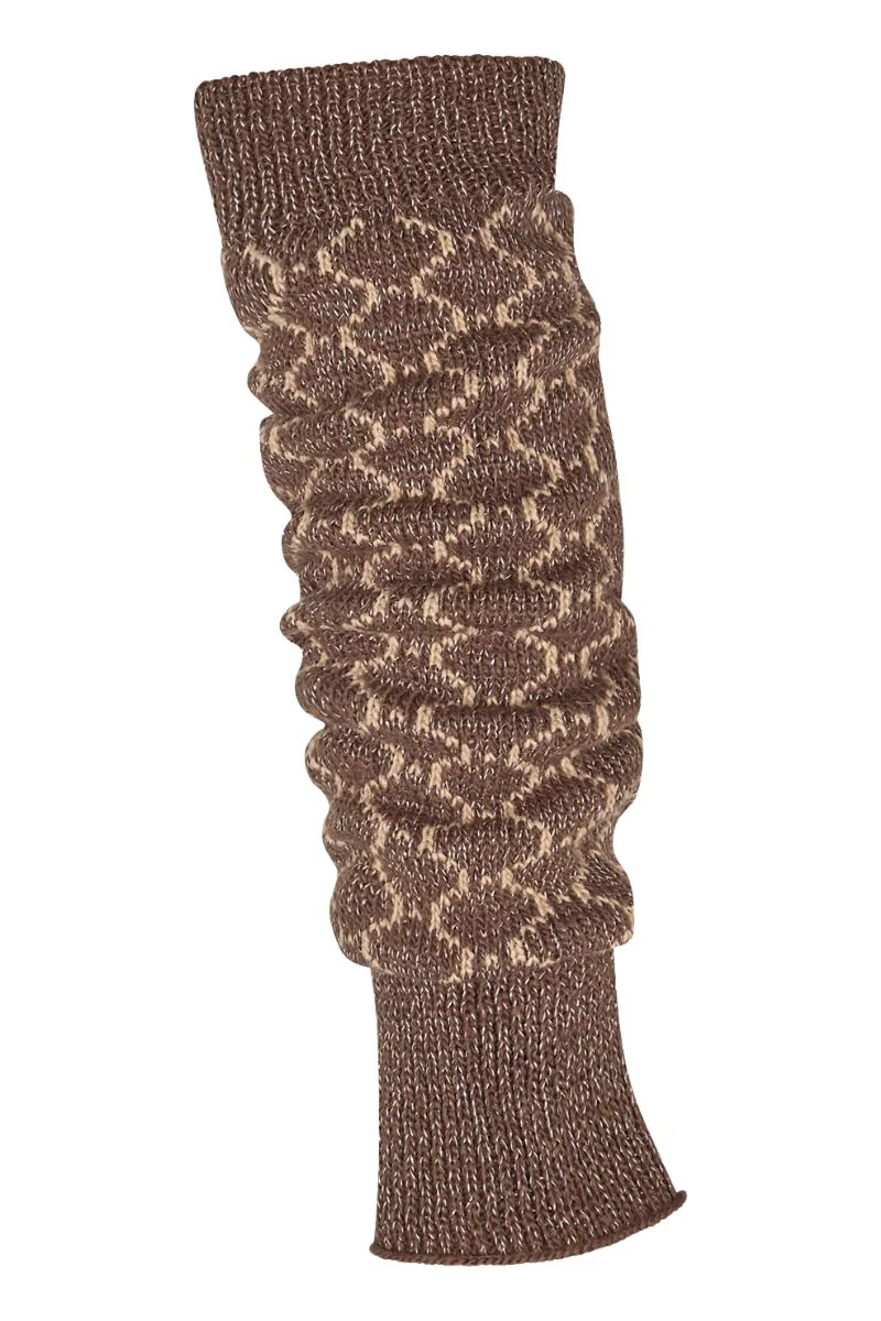 Leg Warmers | Brown | Benvarmere fra Hype The Detail - Image 2