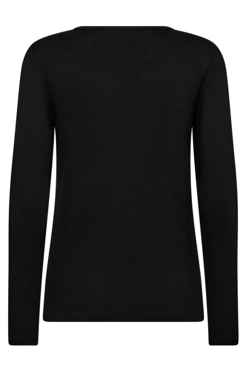 Liana Tee 205298 | Black | T-Shirt fra Freequent - Image 2