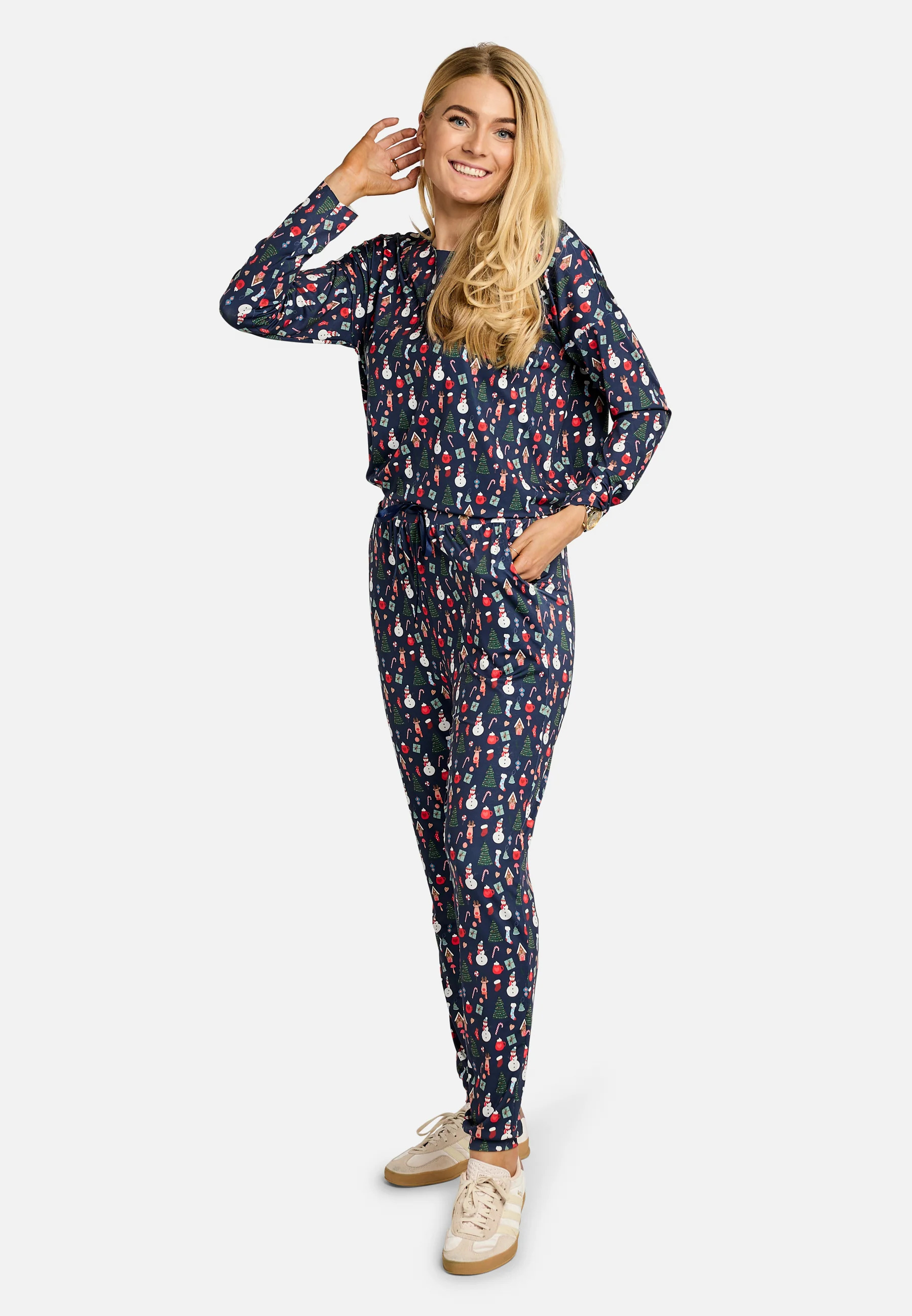 Alma Pants | Cookiehouse Navy | Bukser fra Liberté - Image 5