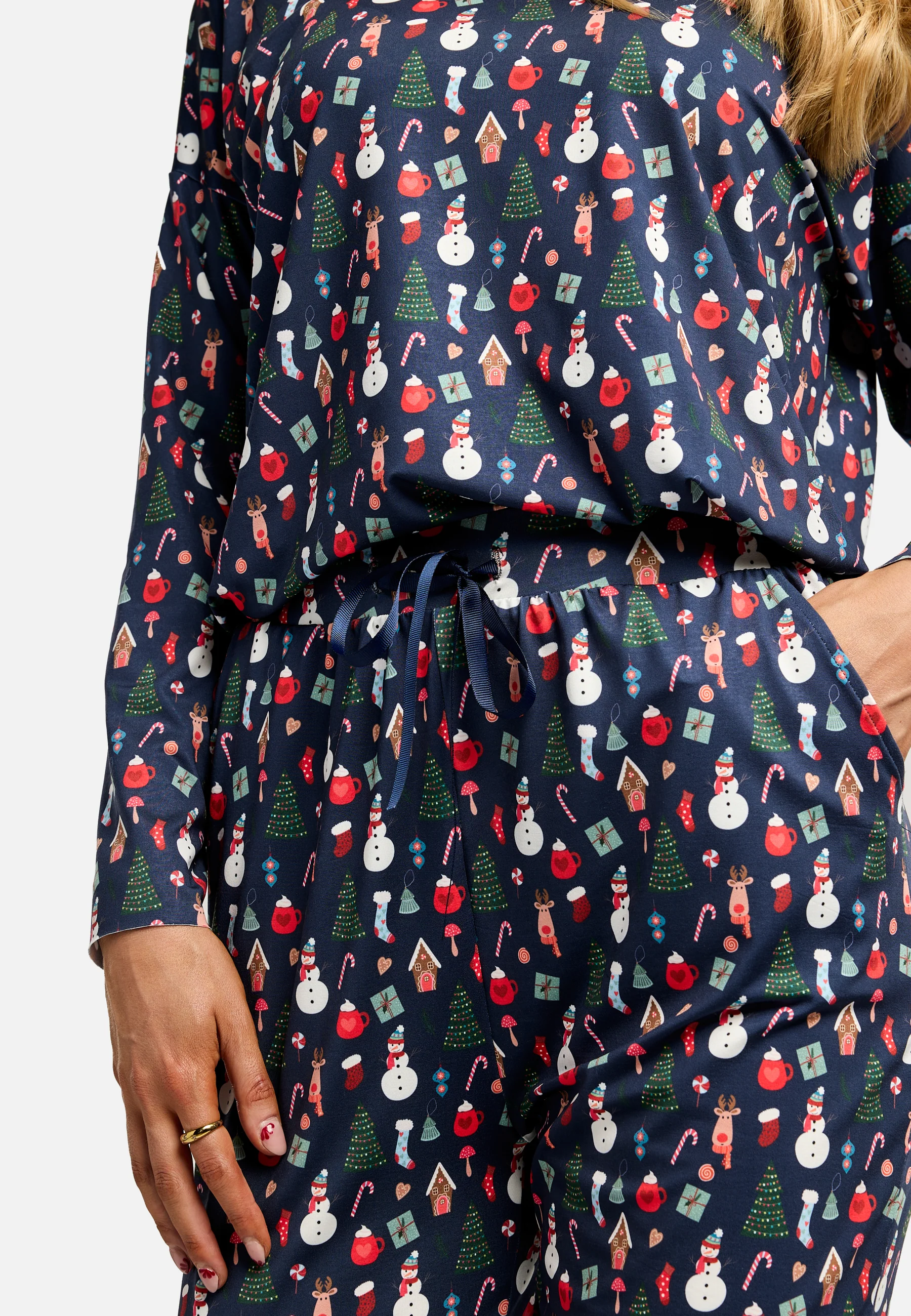Alma Pants | Cookiehouse Navy | Bukser fra Liberté - Image 7