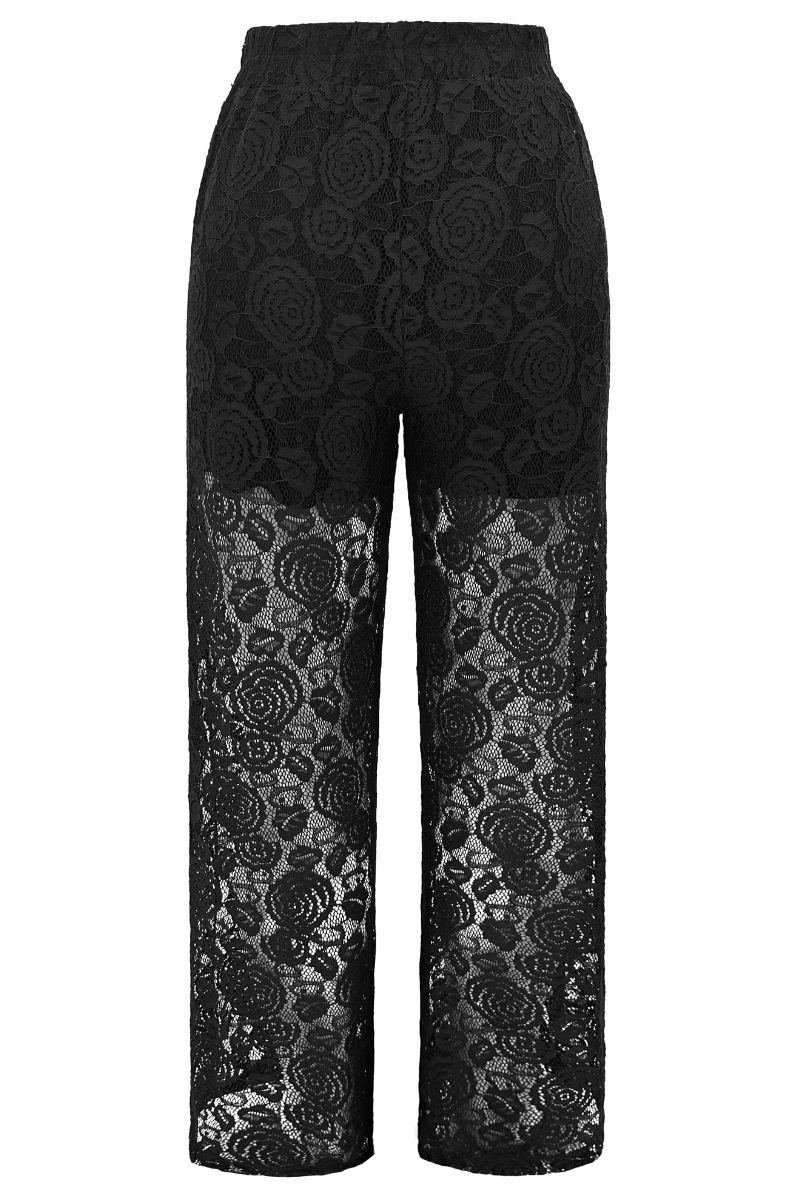 Lacy Pants | Black Lace | Bukser fra Liberté - Image 3