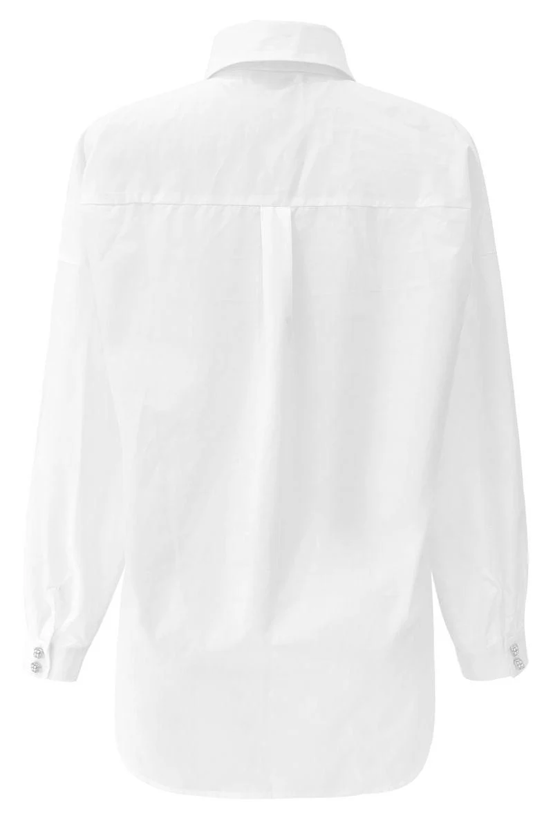 Sara Ls Shirt | White | Skjorte fra Liberté - Image 4