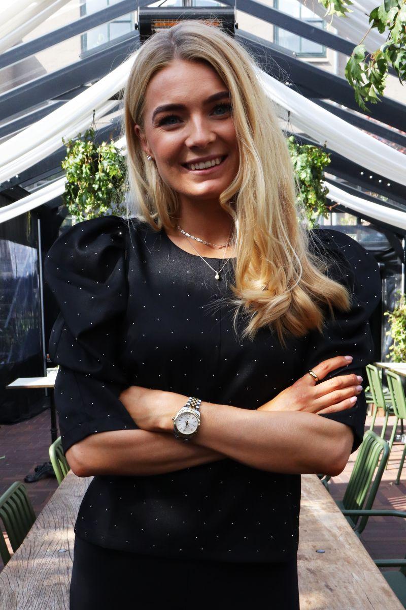 Winnie Blouse | Black Diamond | Bluse fra Liberté - Image 3