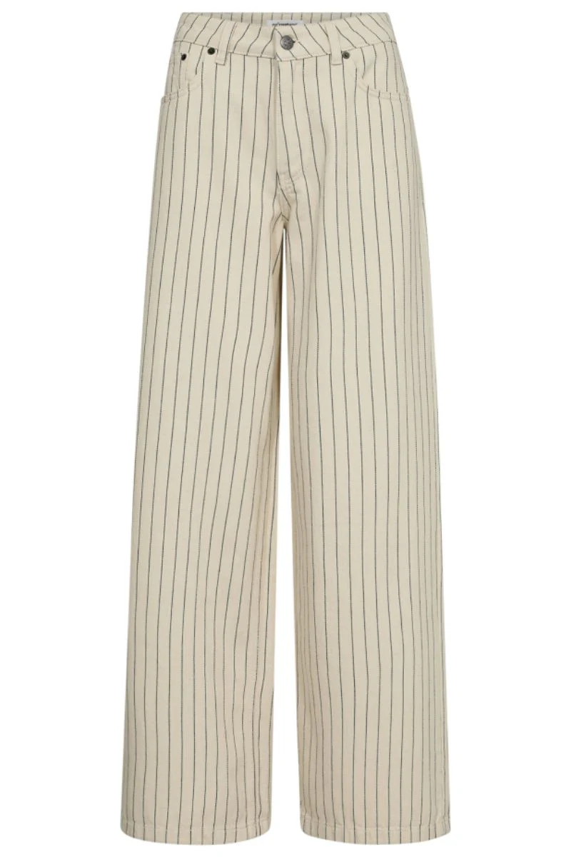 Light Pin Wide Jeans 31438 | Bone | Bukser fra Co'couture
