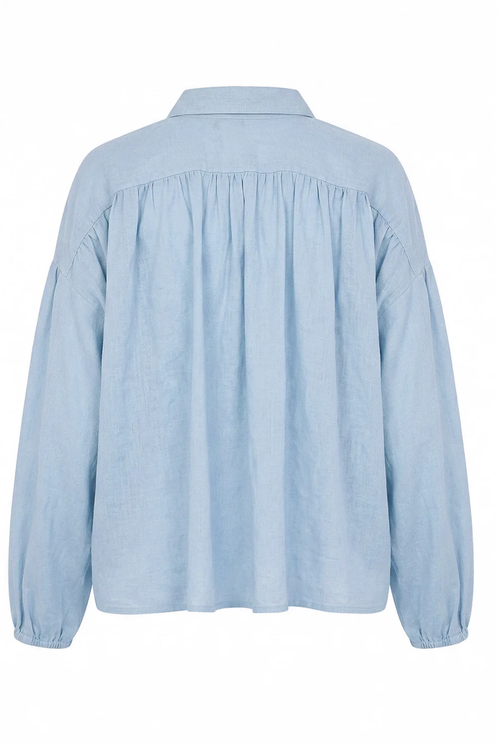 Étoile du Soir Shirt | Sky Blue | Bluse fra Atelier C - Image 3