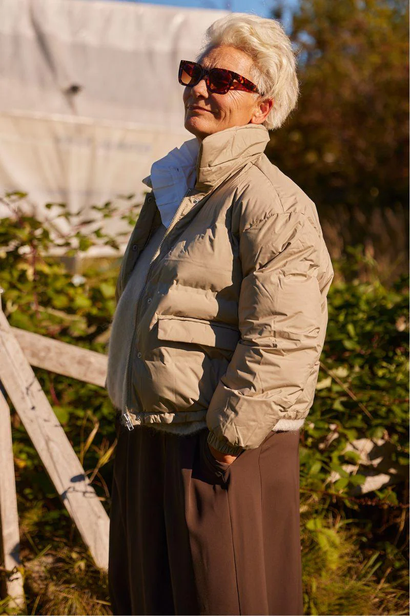 Lillibeth Jacket | Taupe | Jakke fra French Laundry - Image 5