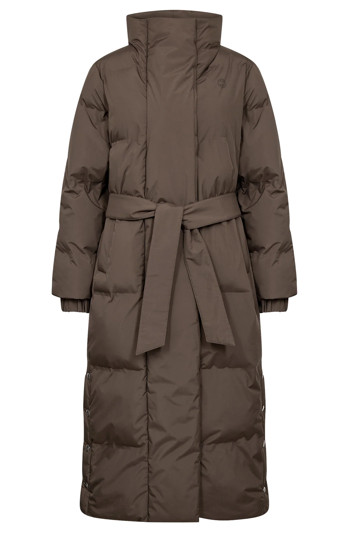 Lilly Long coat | Brun | Frakke fra French Laundry