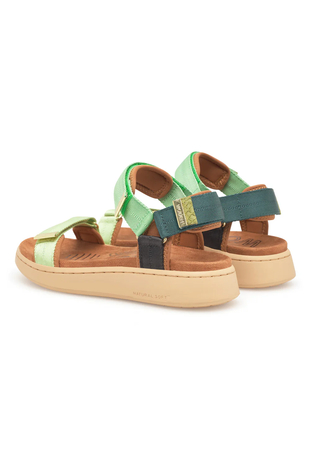Line | Apple Green Multi | Sandaler fra Woden - Image 7
