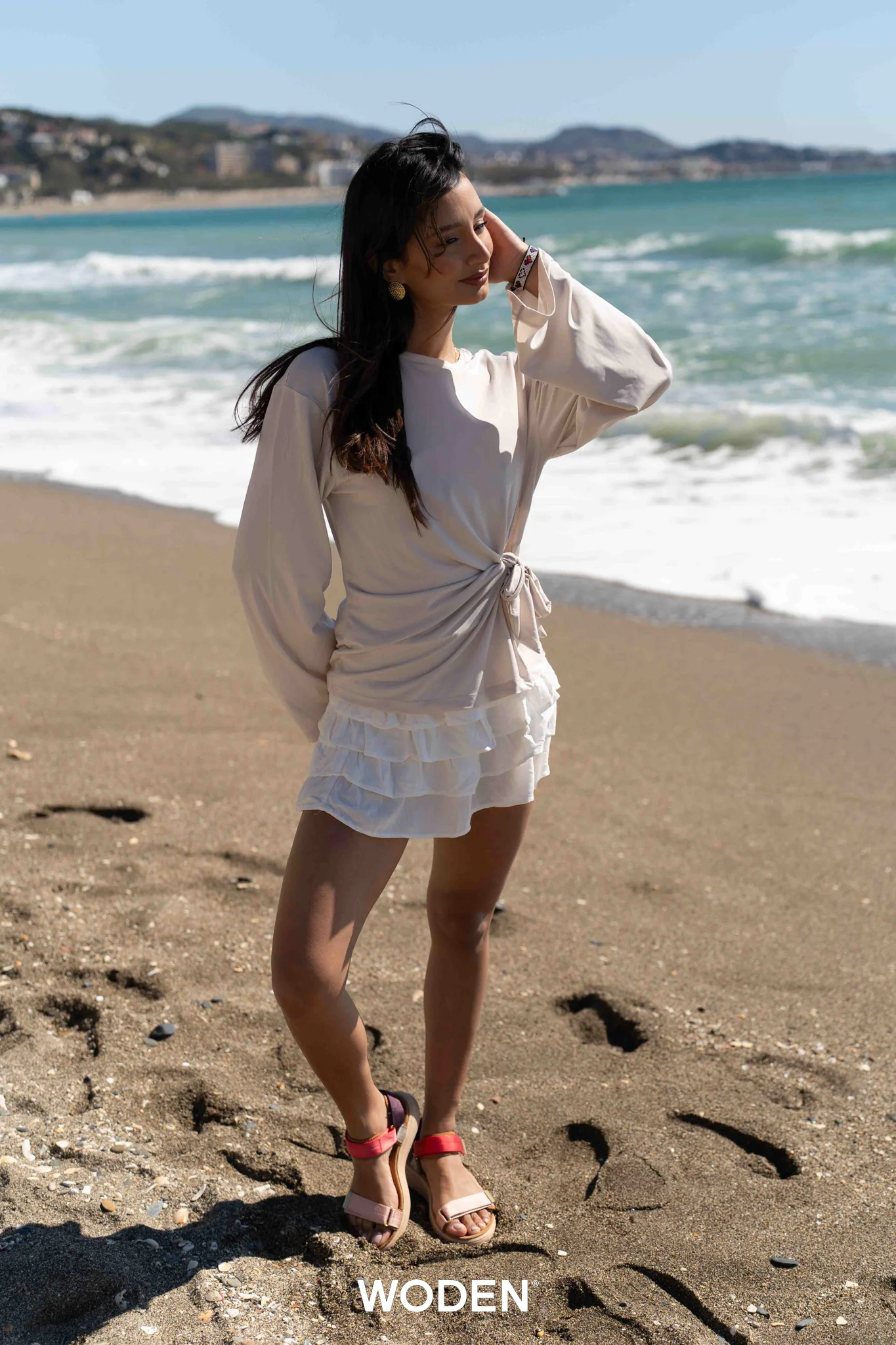 Line | Flame Multi | Sandaler fra Woden - Image 3