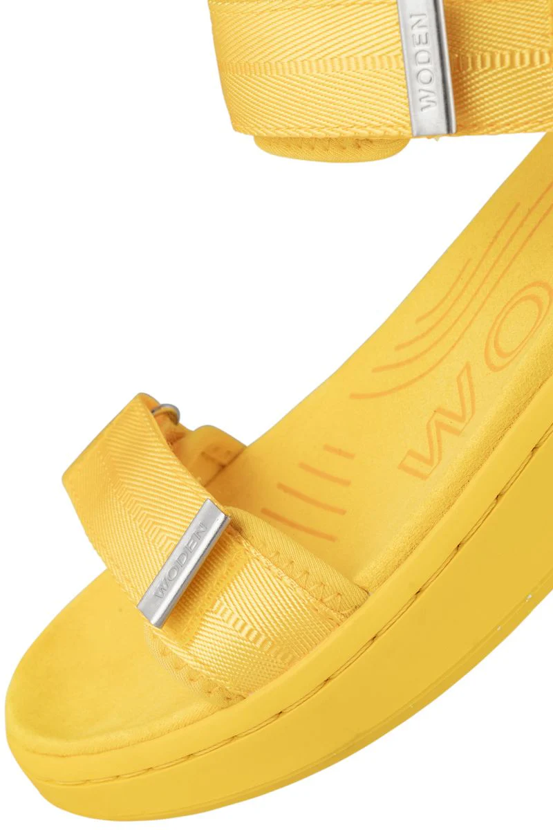 Line Fruit WL717 | Lemon | Sandals fra Woden - Image 10