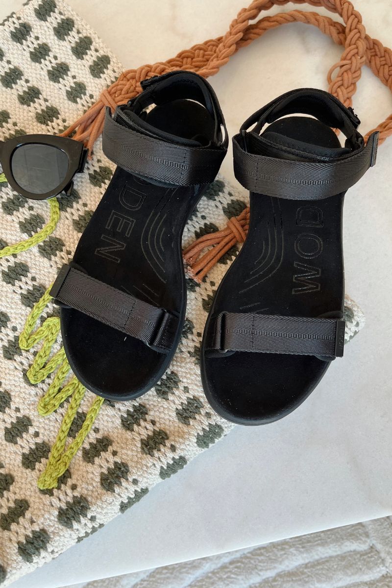 Line | Black/Black | Sandaler fra Woden - Image 15