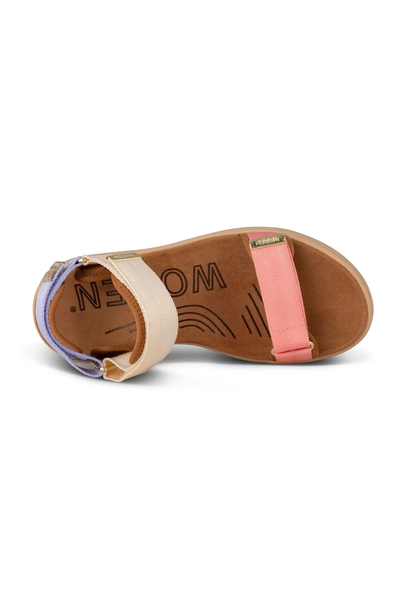 Line | Butter Multi | Sandaler fra Woden - Image 3