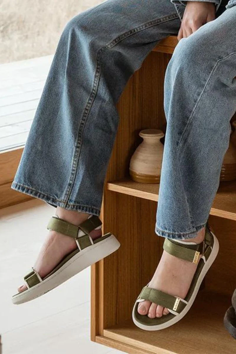 Line | Leaf | Sandals fra Woden - Image 3