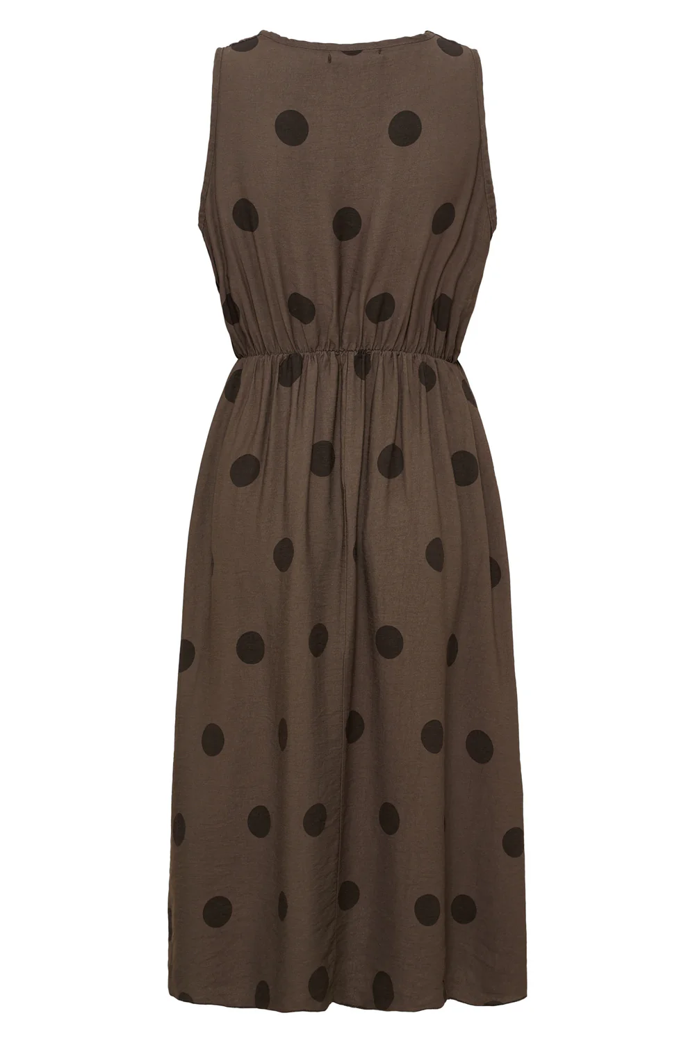 Linetta Dress | Brown Dot - Image 2