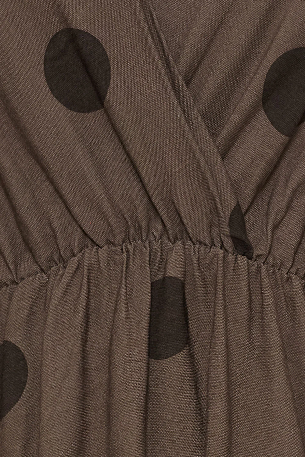 Linetta Dress | Brown Dot - Image 3