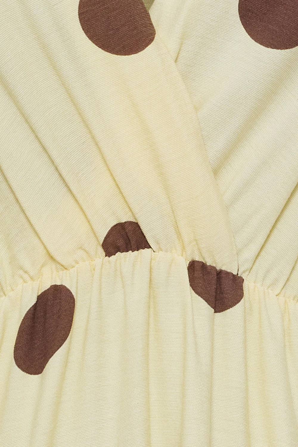 Linetta Dress | Yellow Dot - Image 3