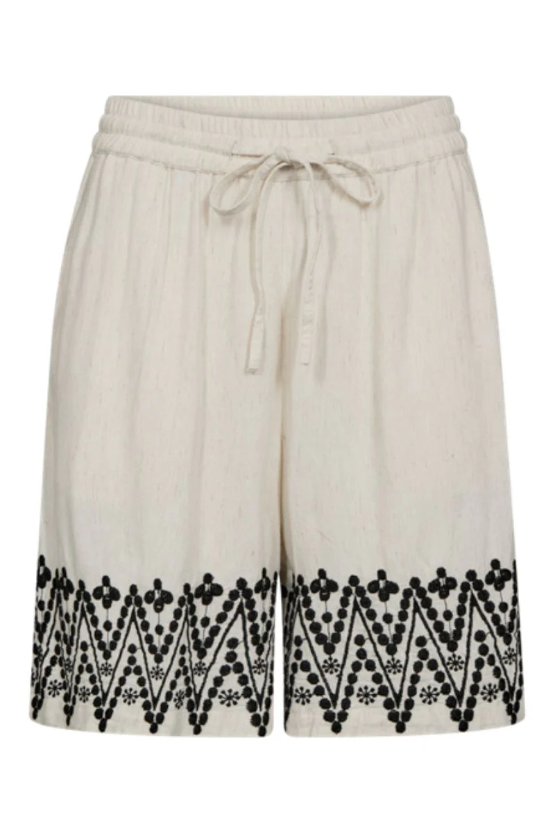 Linus Shorts 206116 | Moonbeam W. Black | Shorts fra Freequent - Image 2