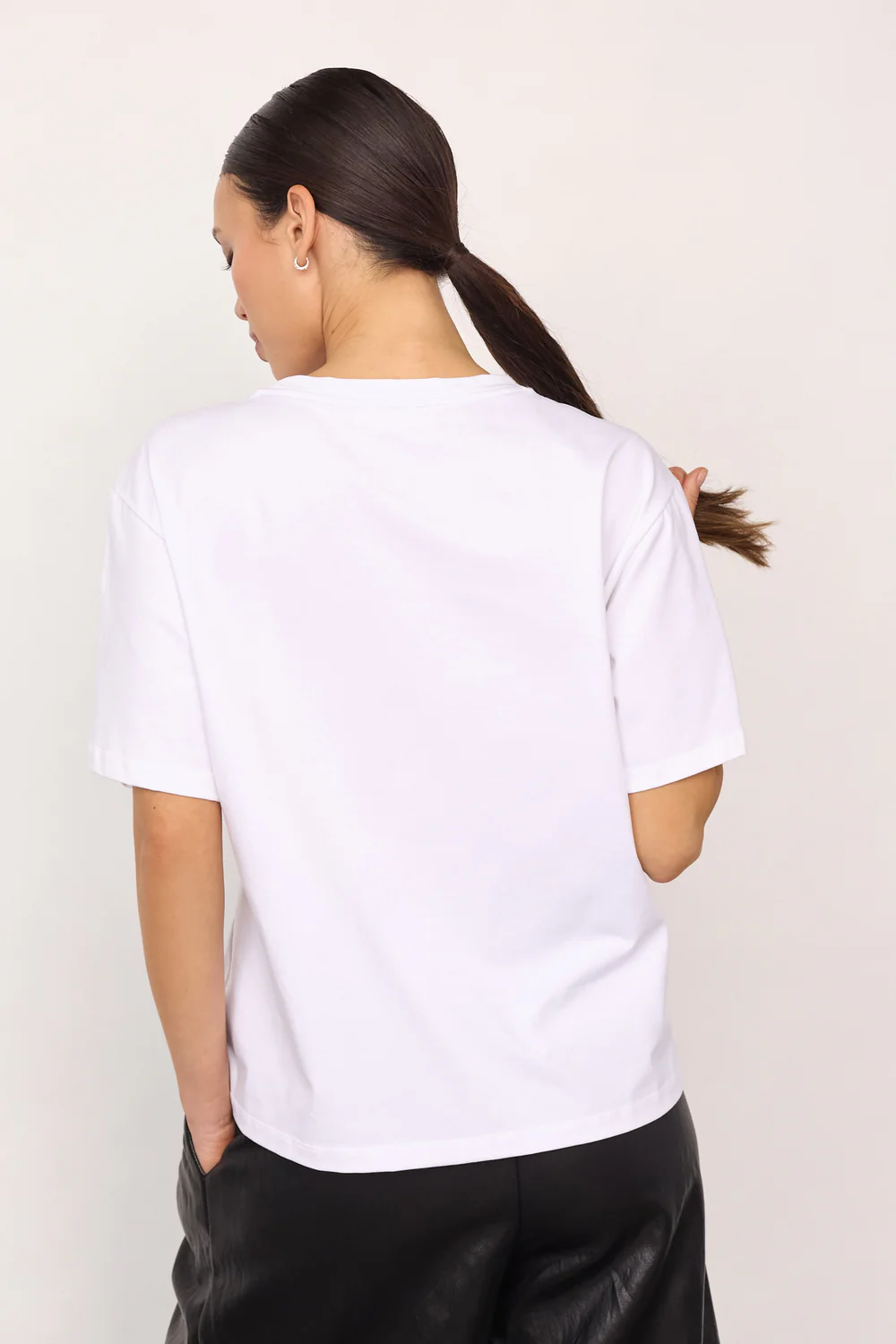 Lip Coco Box Tee | White | T-Shirt fra Co'couture - Image 6