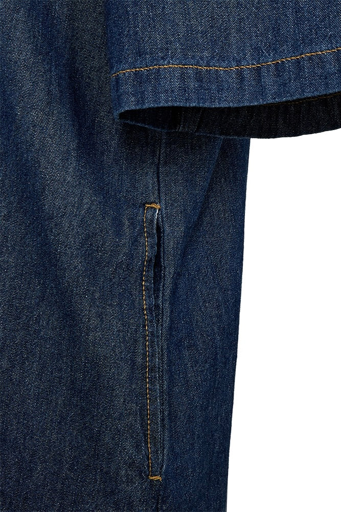 Lisea Dress 206644 | Medium Blue Denim | Kjole fra Freequent - Image 5