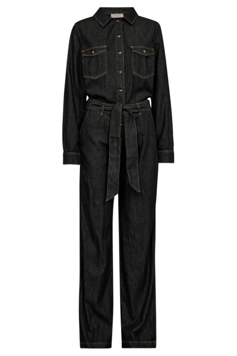 Lisea Jumpsuit 204778 | Black Denim | Jumpsuit fra Freequent - Image 2