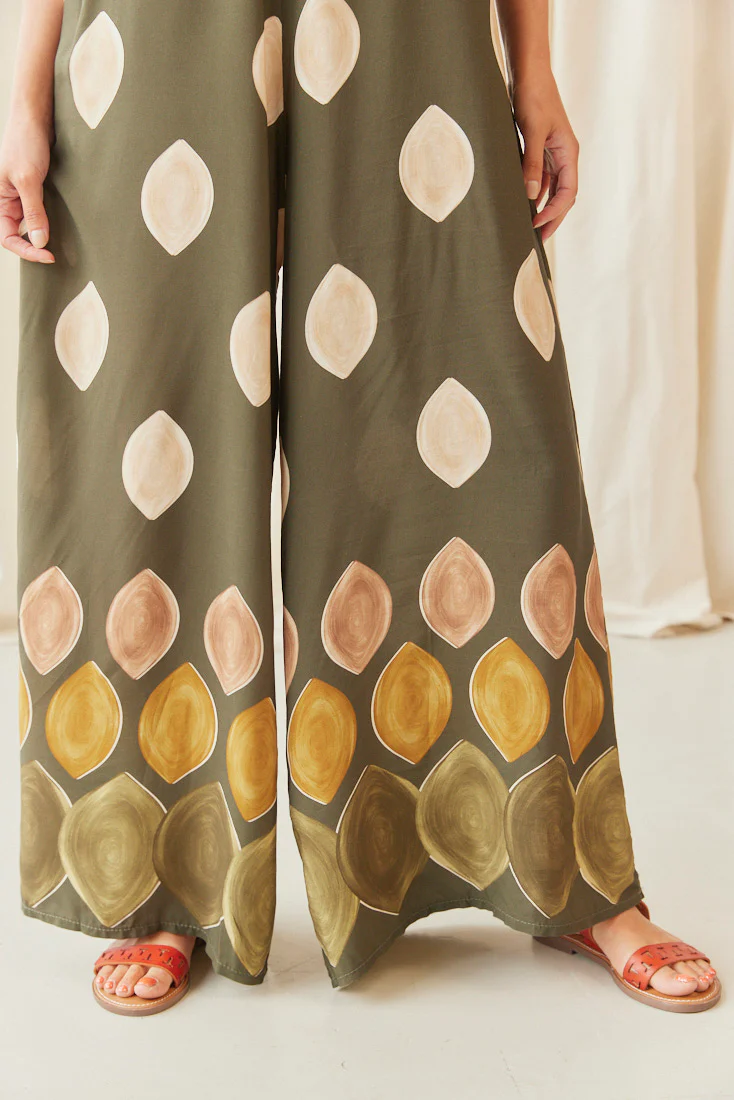 Livia Jumpsuit | Kaki - Image 3