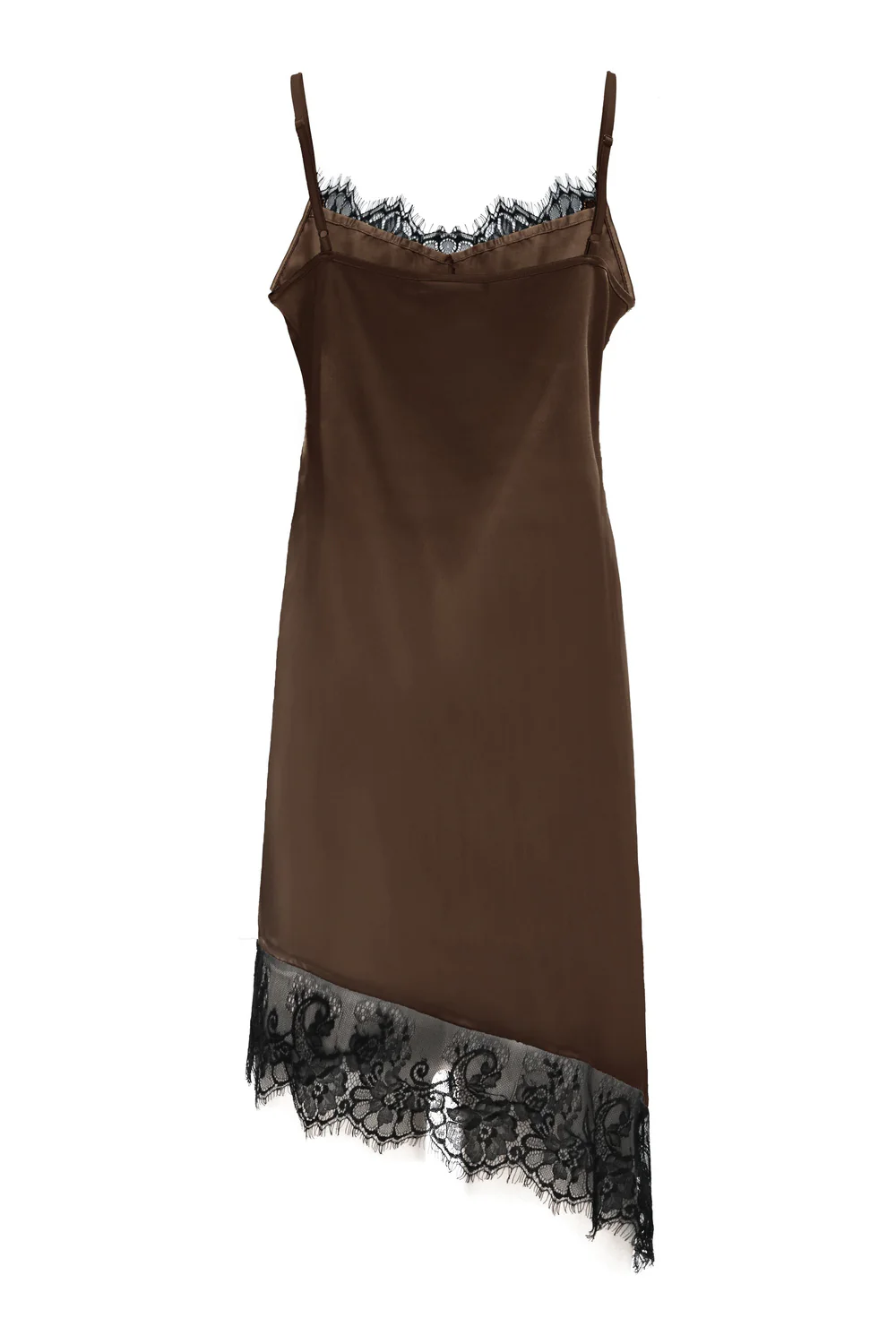 Lola Asymteric Dress | Choco Brown | Kjole fra Liberté - Image 4
