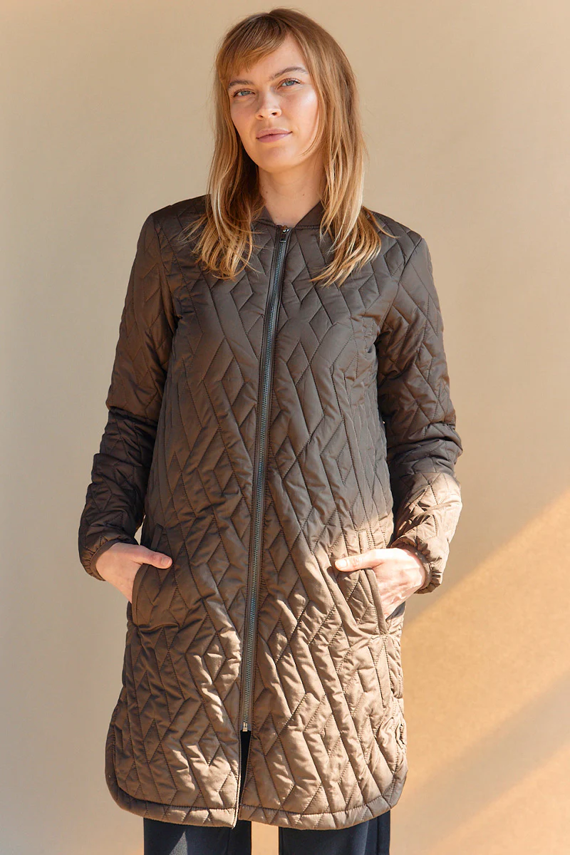 Lola Quilt Jacket | Morel | Jakke fra French Laundry - Image 7