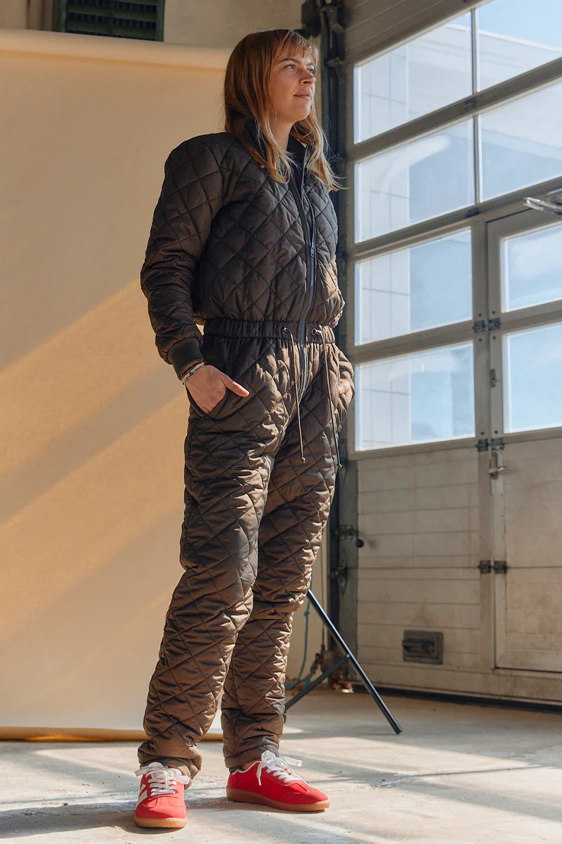 Lolly Quilt Jumpsuit | Morel | Termodragt fra French Laundry - Image 3
