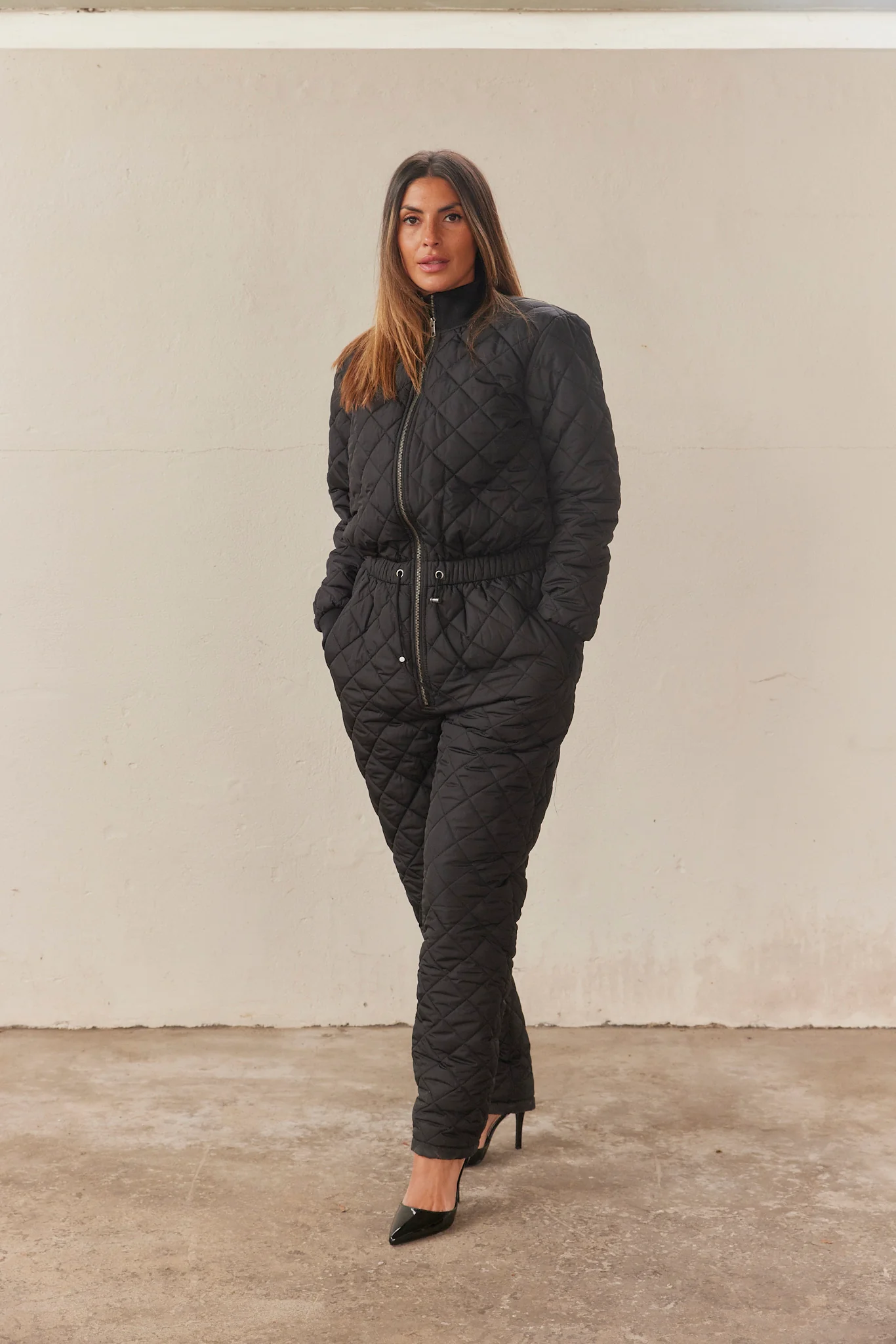 Lolly quilt jumpsuit | Sort | Termodragt fra French Laundry - Image 9